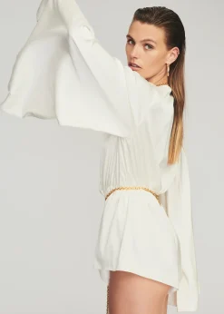 Retrofete Jasper Silk Romper White Shop