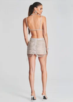 Retrofete Jetta Chain Bra White/Silver Online