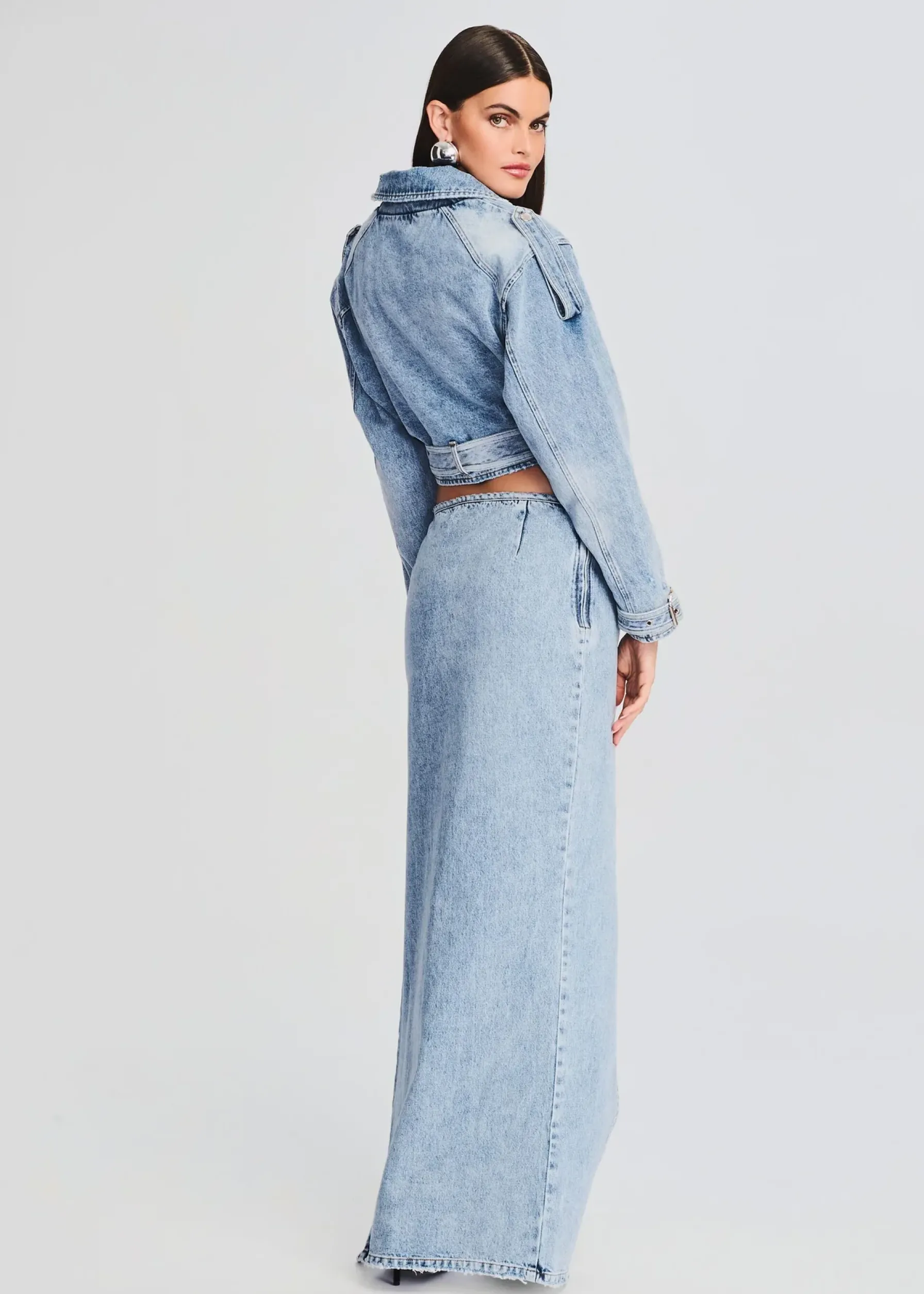 Retrofete Joslyn Denim Jacket Alani Clearance