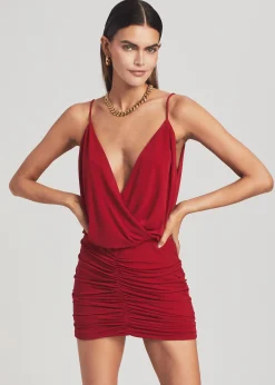 Retrofete Kai Dress Red Outlet