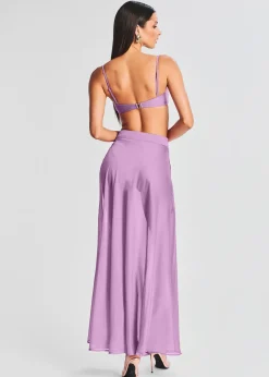 Retrofete Karen Bikini Top Lilac Purple New