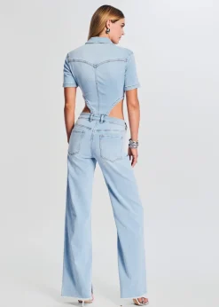 Retrofete Karen Jumpsuit Coastline Sale