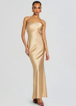 Retrofete Keaton Silk Dress Nude Fashion