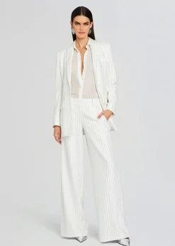 Retrofete Kennedy Embellished Top White Hot