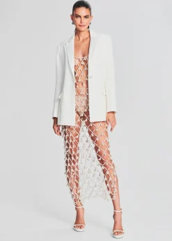 Retrofete Kiki Pearl Skirt White Cheap