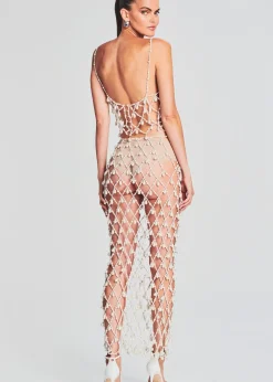 Retrofete Kiki Pearl Skirt White Outlet