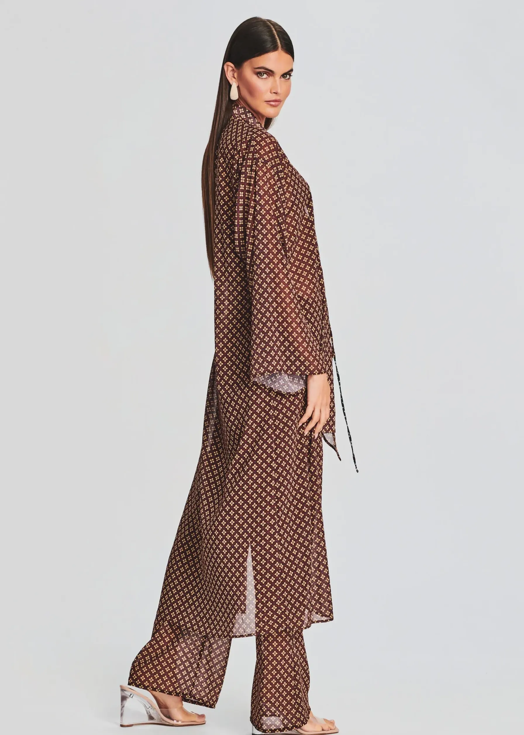 Retrofete Kimono Cover Up Ruby Outlet