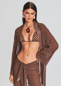 Retrofete Kimono Cover Up Ruby Outlet