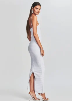 Retrofete Kylie Bandage Knit Dress White Cheap