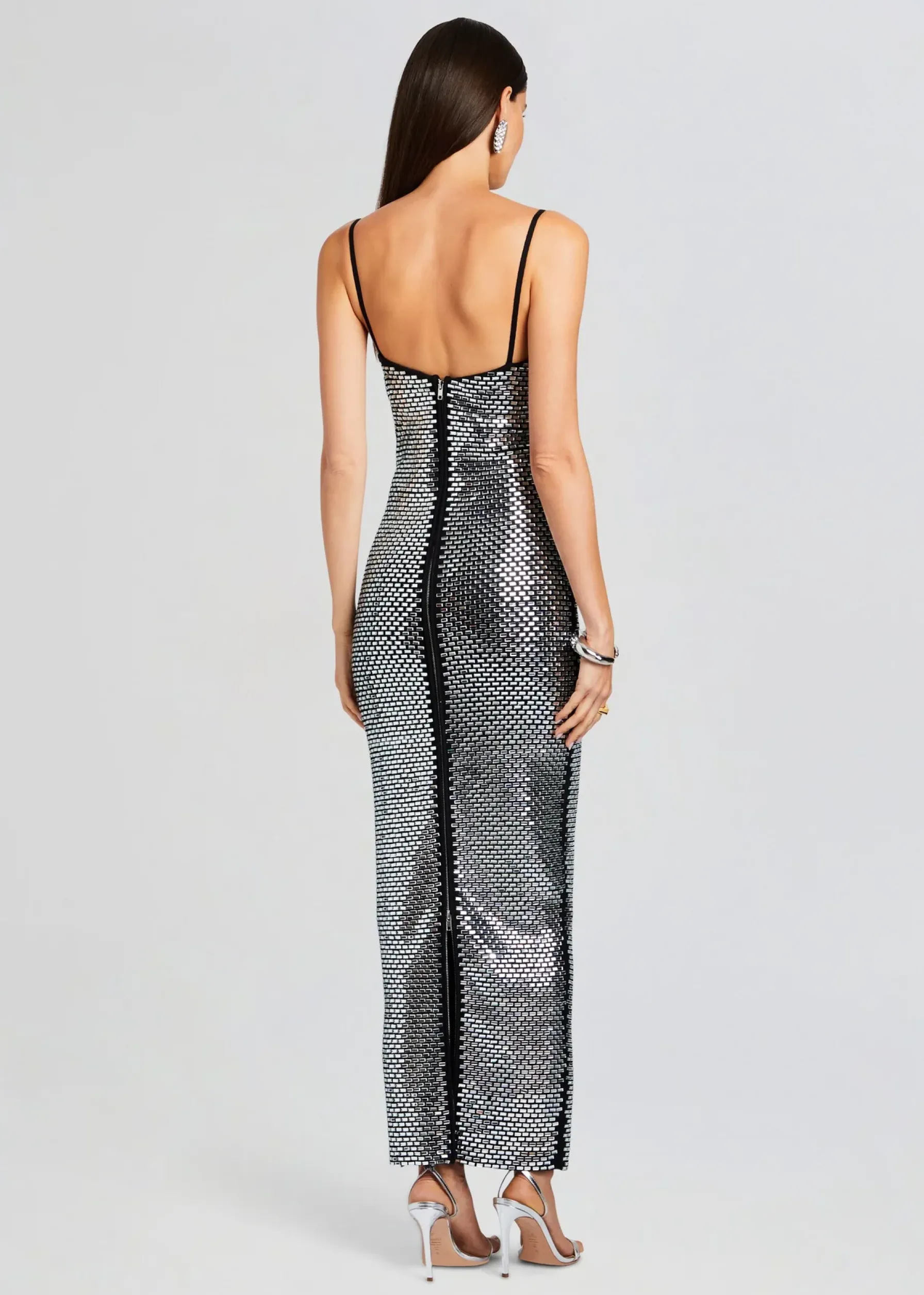 Retrofete Kyree Embellished Knit Dress Black Outlet