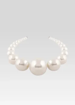 Retrofete Large Venus Pearl Crown Silver Clearance