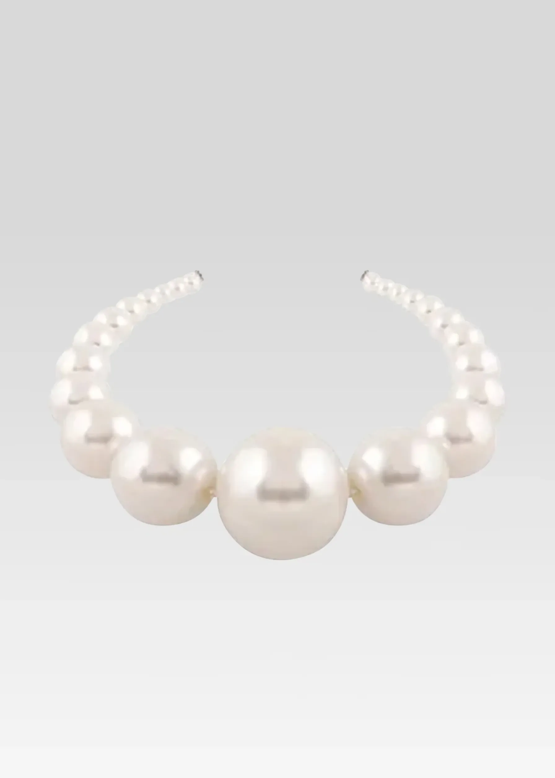 Retrofete Large Venus Pearl Crown Silver Clearance