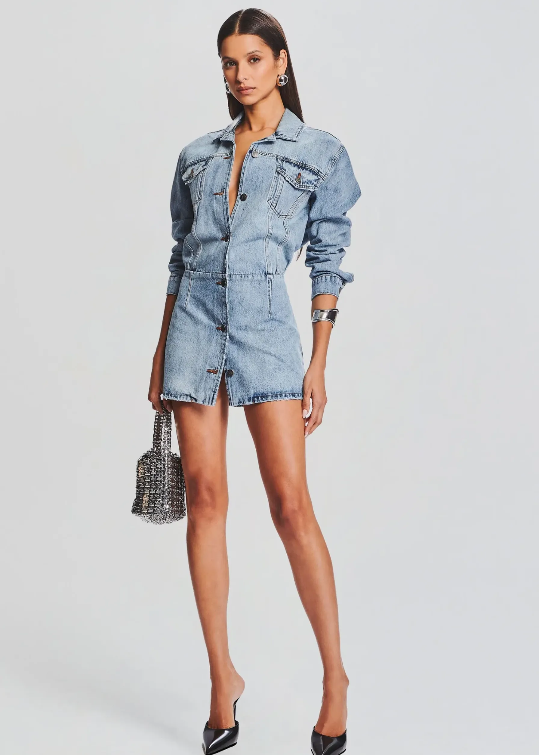 Retrofete Laura Denim Dress Tidal Sale