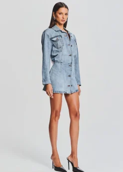 Retrofete Laura Denim Dress Tidal Sale