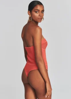 Retrofete Lena Bodysuit Calypso Coral Best Sale