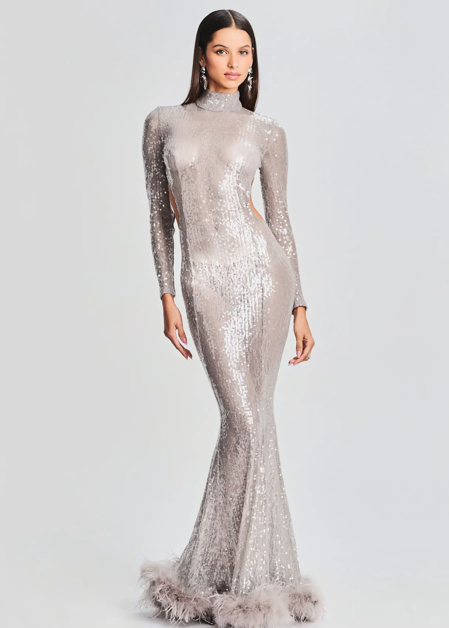 Retrofete Lenora Sequin Embellished Dress Satellite Best Sale