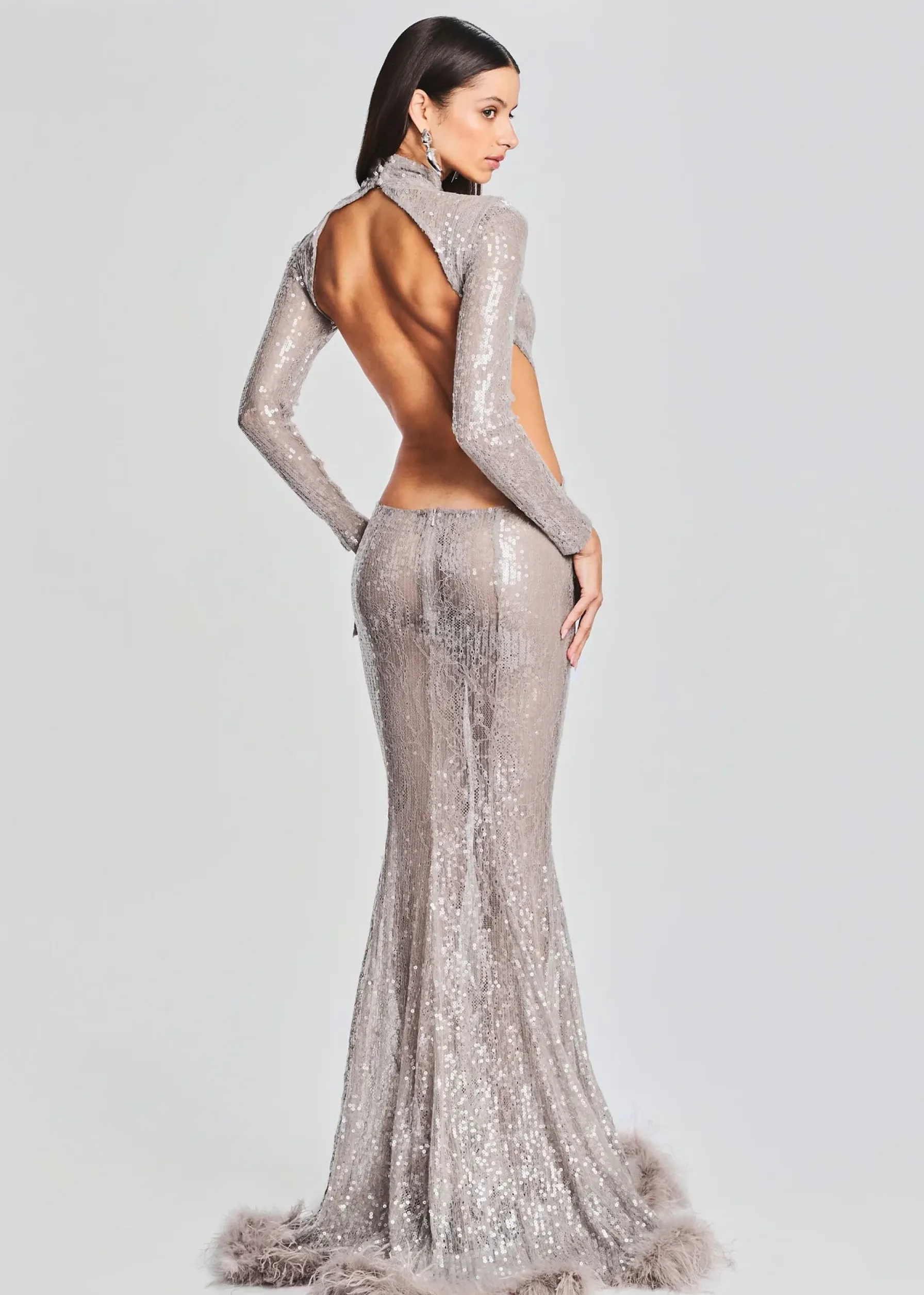 Retrofete Lenora Sequin Embellished Dress Satellite Best Sale