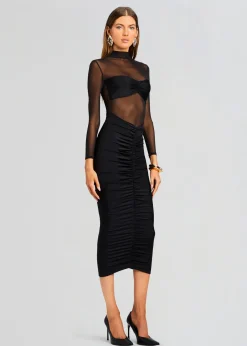 Retrofete Levina Dress Black Hot