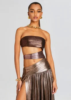 Retrofete Lia Dress Brown Ombre Cheap