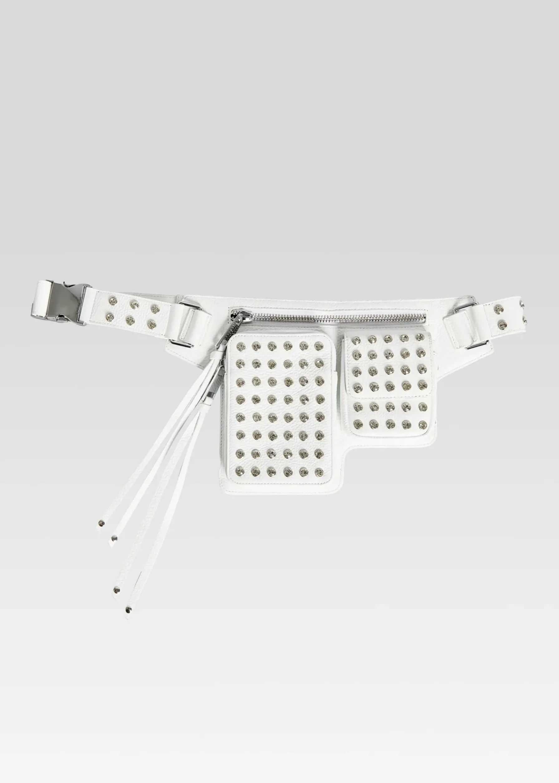 Retrofete Liana Belt Bag White/Silver Flash Sale