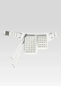 Retrofete Liana Belt Bag White/Silver Cheap