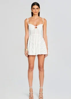 Retrofete Limmey Short Dress Natural White Outlet