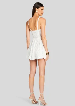 Retrofete Limmey Short Dress Natural White Best Sale