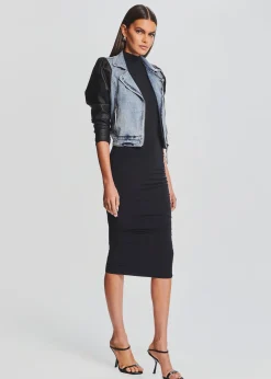 Retrofete Lo Jacket Alani Coated Black Best