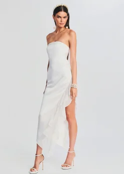 Retrofete Lorelai Dress White Clearance