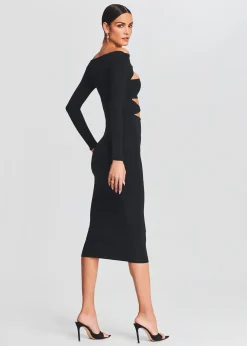 Retrofete Lotus Dress Black Best Sale