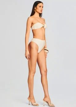 Retrofete Lucia Bikini Top Cream Fashion