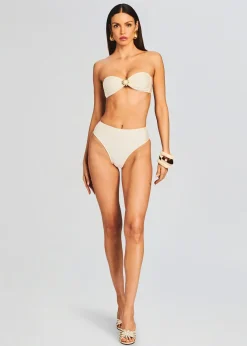 Retrofete Lucia Bikini Top Cream Cheap