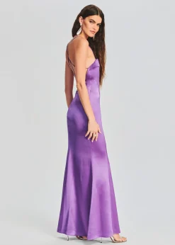 Retrofete Lucinda Dress Orchid Purple New