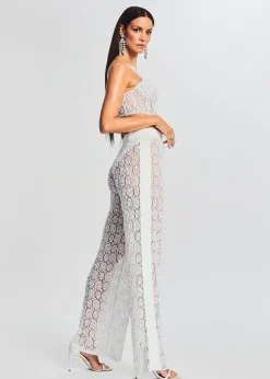Retrofete Lulu Lace Pant White Best Sale