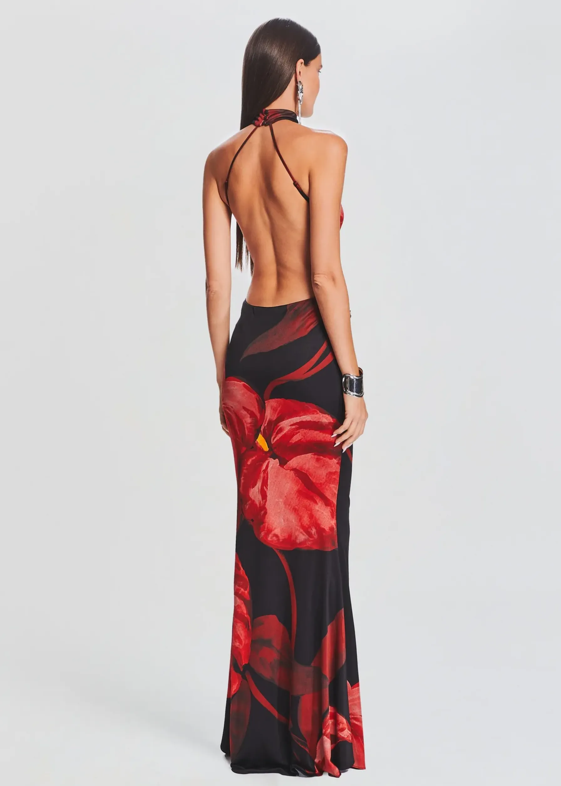 Retrofete Mabel Dress Red Anthurium Outlet