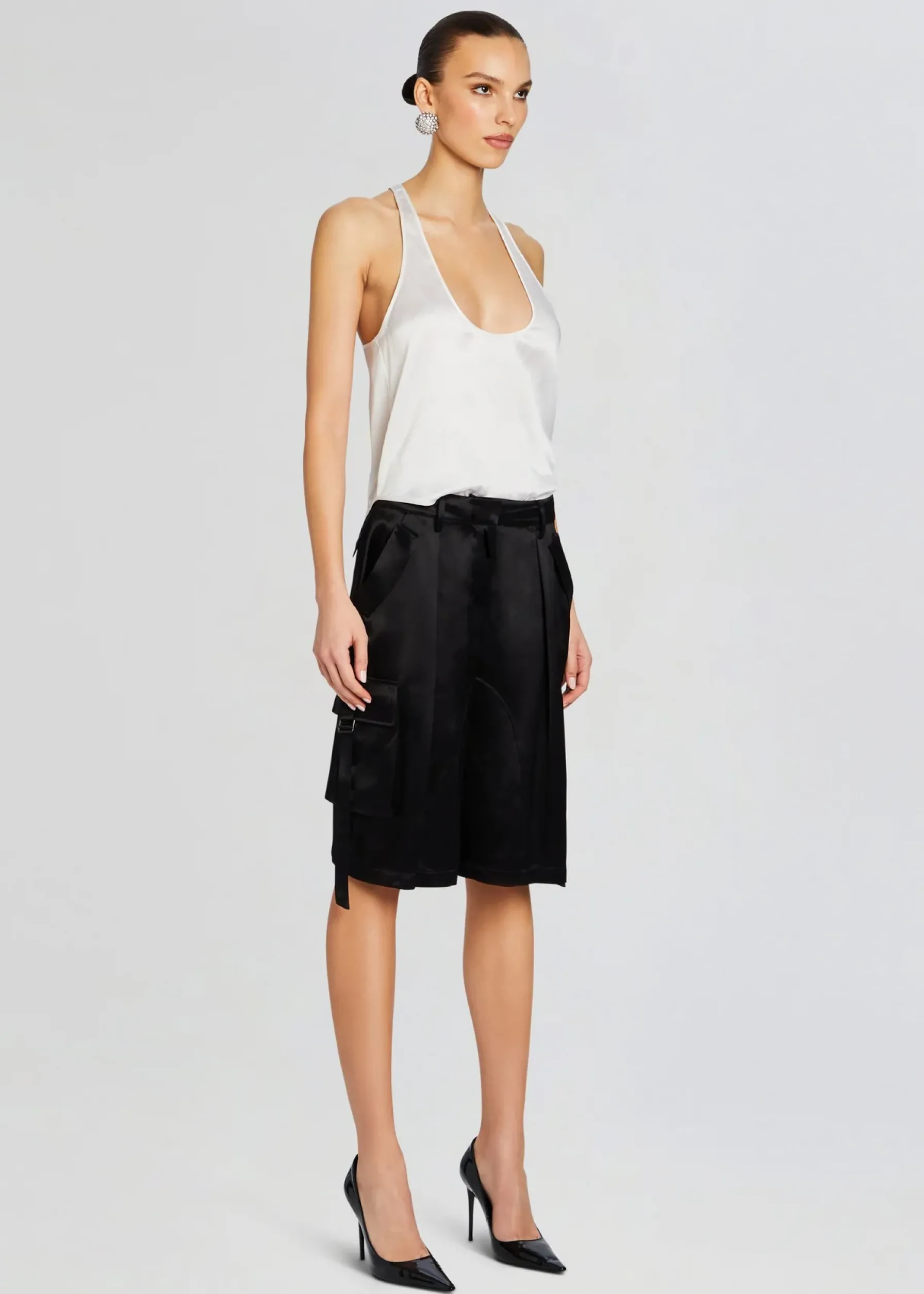 Retrofete Mae Cargo Short Black Hot
