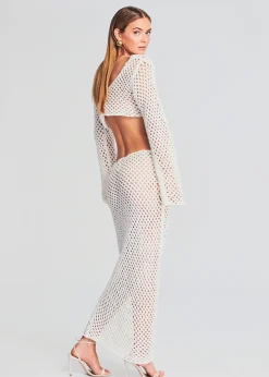 Retrofete Magen Knitted Shirt White Cheap