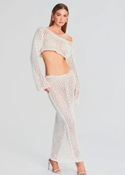 Retrofete Magen Knitted Shirt White Discount
