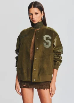 Retrofete Malcolm Bomber Jacket Fort Greene Clearance