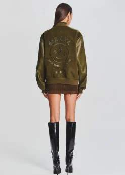 Retrofete Malcolm Bomber Jacket Fort Greene Clearance