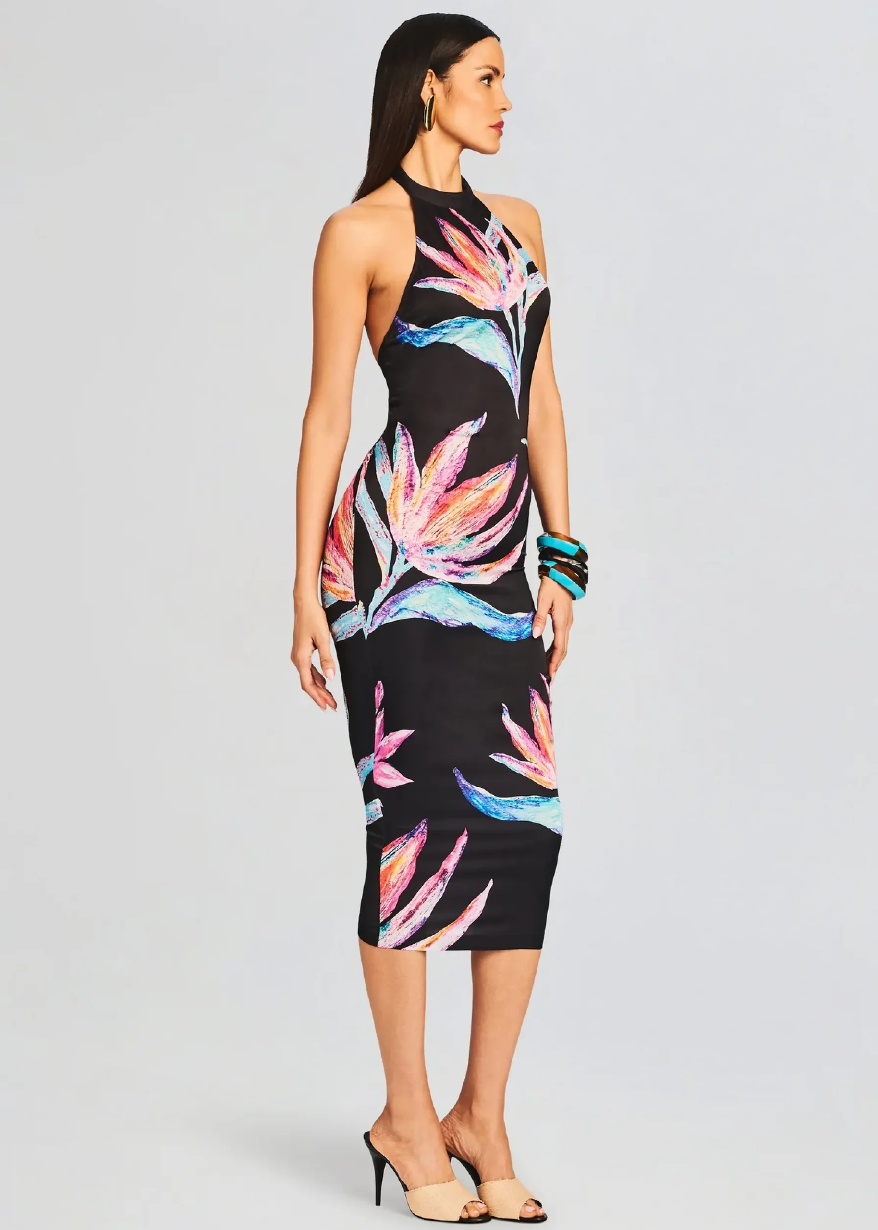 Retrofete Margo Midi Dress Black Online
