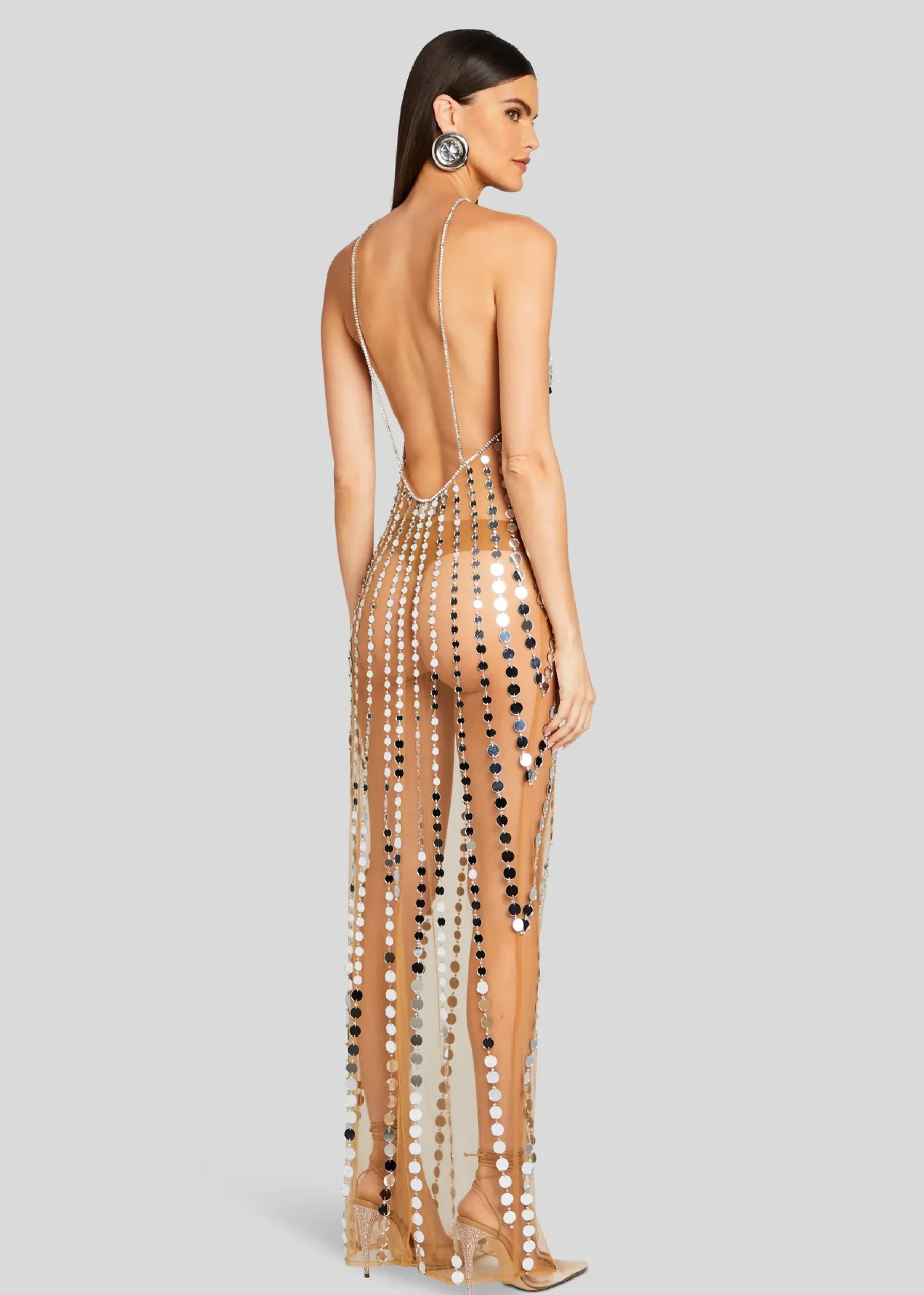 Retrofete Maris Embellished Dress Tannin Cheap