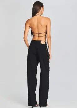Retrofete Marlowe Jean Raven Black Online