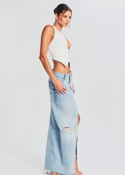 Retrofete Matilda Maxi Skirt Coastline New