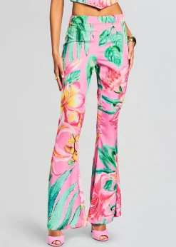 Retrofete Megan Pant Pink Floral Store