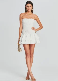 Retrofete Megan Short Dress White Online
