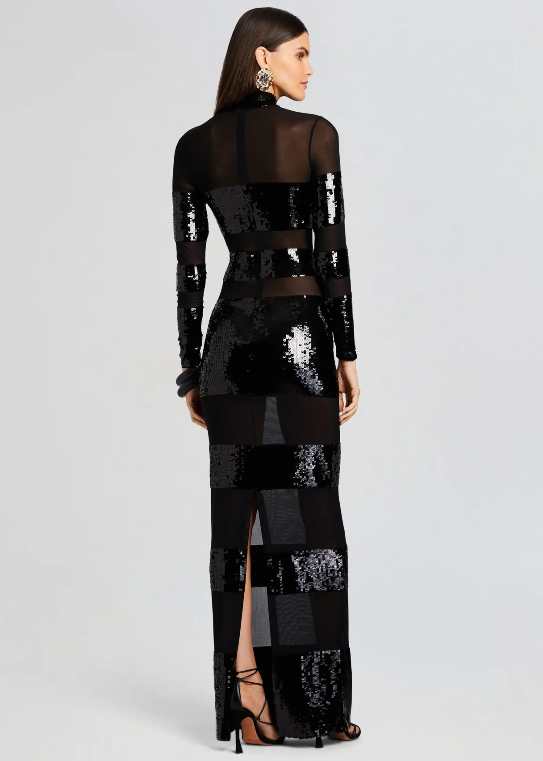 Retrofete Melina Sequin Dress Black Shop