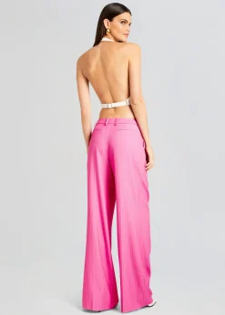 Retrofete Messi Pant Pink/White Stripe Discount