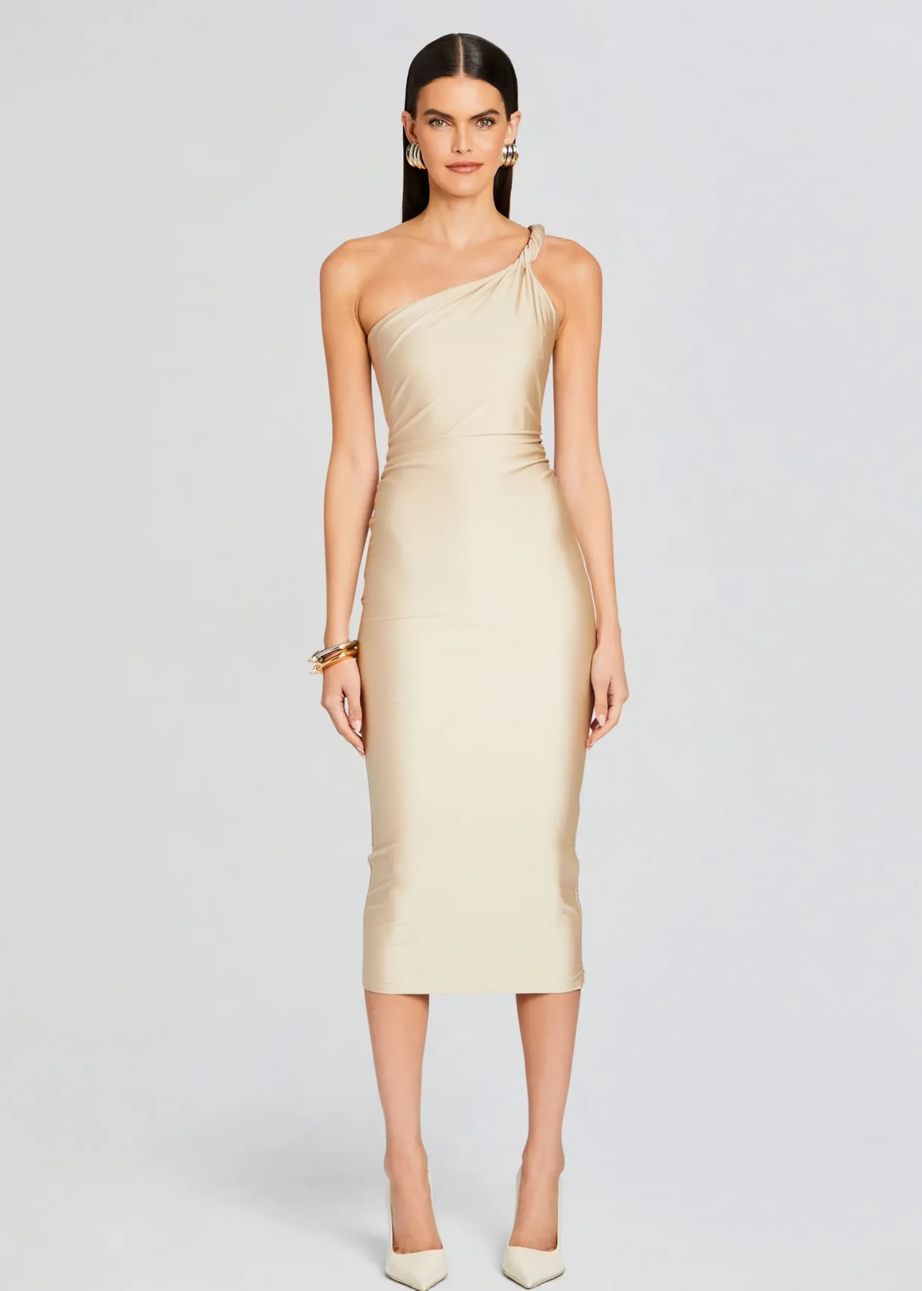 Retrofete Mildred Dress Gold Shop
