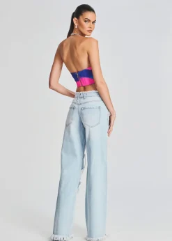 Retrofete Mountain Wide Leg Jean Skylight Clearance
